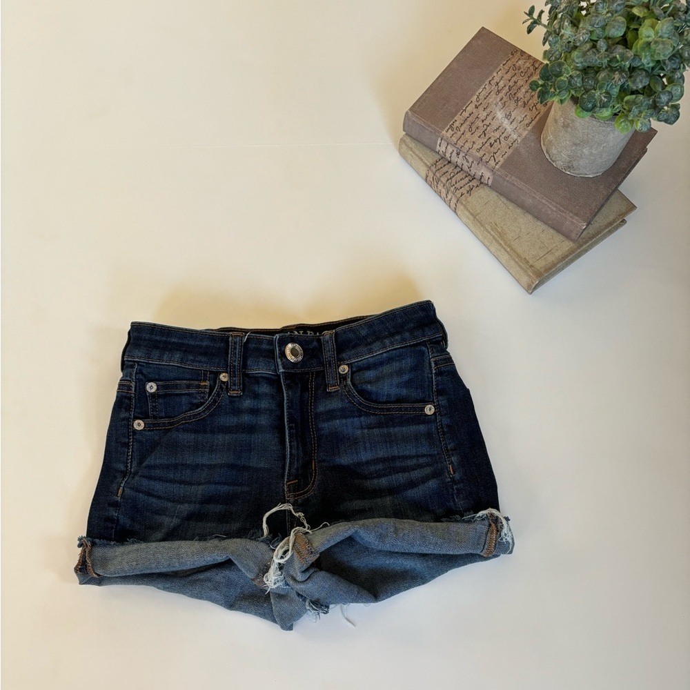 American eagle high rise shorite shorts